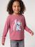 Meisjesshirt LILO & STITCH lange mouw oudroze - vertbaudet enfant 