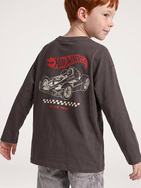 Hot Wheels T-shirt met lange mouwen grijs - vertbaudet enfant 