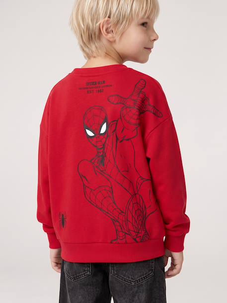 Sweat Spiderman garçon rouge - vertbaudet enfant 