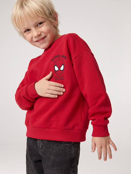 Sweat Spiderman garçon rouge - vertbaudet enfant 