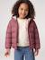 Doudoune fille légère à capuche lilas+marine+prune+rose+vert de gris - vertbaudet enfant 
