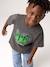 T shirt manches courtes Minecraft garçon gris souris - vertbaudet enfant 