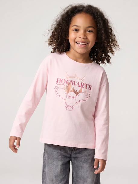 T-shirt manches longues Harry Potter rose pâle - vertbaudet enfant 