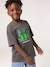 T shirt manches courtes Minecraft garçon gris souris - vertbaudet enfant 