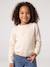 Meisjestrui BASICS personaliseerbaar framboos+gemêleerd beige+groengrijs+marineblauw - vertbaudet enfant 