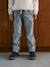 Jean garçon large facile à enfiler denim bleached+denim brut+gris+stone - vertbaudet enfant 