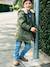 Lange windbreaker jongen olijf - vertbaudet enfant 