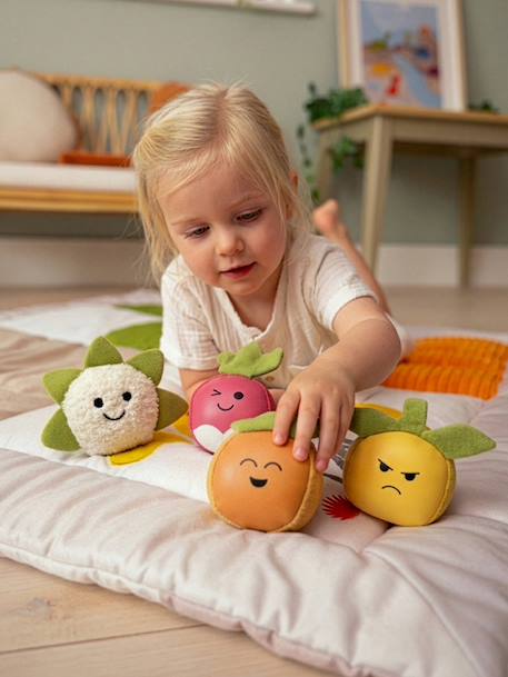 De Dooballs - Set van 4 zachte ballen - BABYTOLOVE groen+meerkleurig+MEERKLEURIG - vertbaudet enfant 