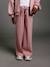 Pantalon jogging large fille vieux rose - vertbaudet enfant 