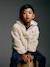 Sweat polaire à capuche garçon blanc - vertbaudet enfant 