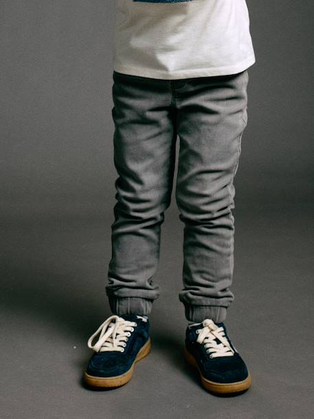 Pantalon denim enfant garçon denim gris clair - vertbaudet enfant 