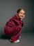 Ensemble sweat et pantalon jogging fille prune - vertbaudet enfant 