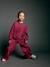 Ensemble sweat et pantalon jogging fille prune - vertbaudet enfant 