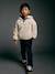 Sweat polaire à capuche garçon blanc - vertbaudet enfant 