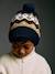Ensemble garçon bonnet, snood et gants moka - vertbaudet enfant 