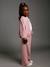 Pantalon jogging large fille vieux rose - vertbaudet enfant 