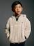 Sweat polaire à capuche garçon blanc - vertbaudet enfant 