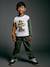 Jongensshirt met lange mouwen ecru - vertbaudet enfant 