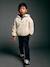 Ribfluwelen jongensjoggingbroek, eenvoudig aan te trekken beige+leiblauw+marineblauw - vertbaudet enfant 