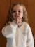 Gilet boutonné fille écru+vieux rose - vertbaudet enfant 