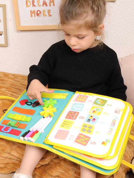 Pochette 7 activités Montessori bleu - vertbaudet enfant 