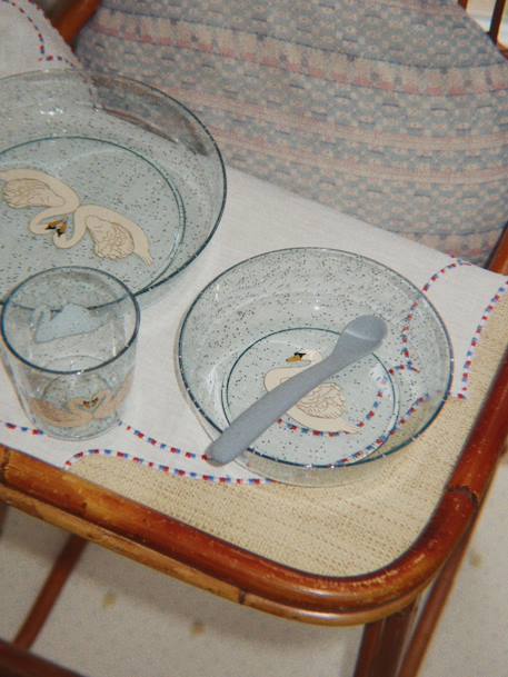 Lot de 4 cuillères en sillicone beige - vertbaudet enfant 
