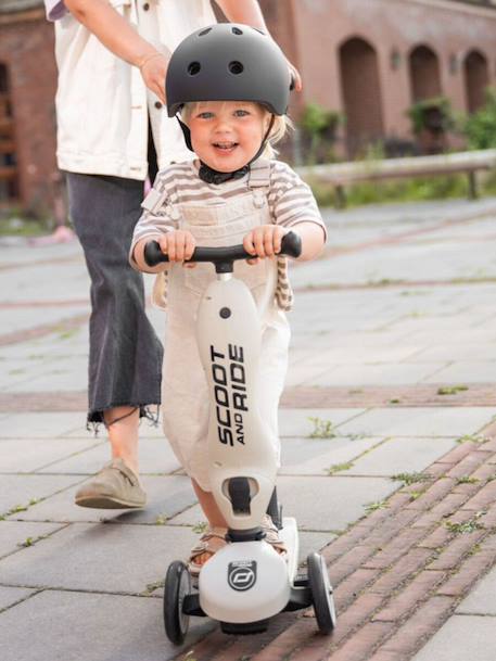 Trottinette évolutive Push and Go beige+bleu - vertbaudet enfant 