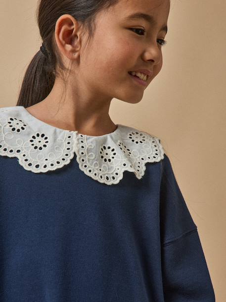 Robe col XL marine - vertbaudet enfant 