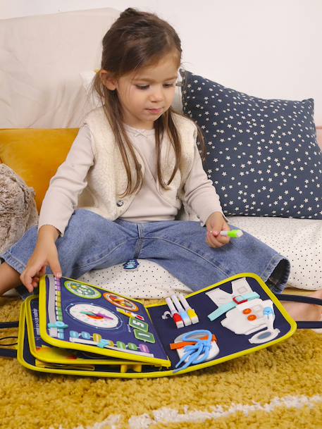Pochette 7 activités maths espace bleu - vertbaudet enfant 