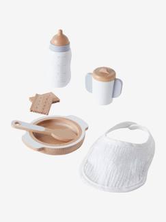 Set accessoires repas poupon en bois FSC®  - vertbaudet enfant