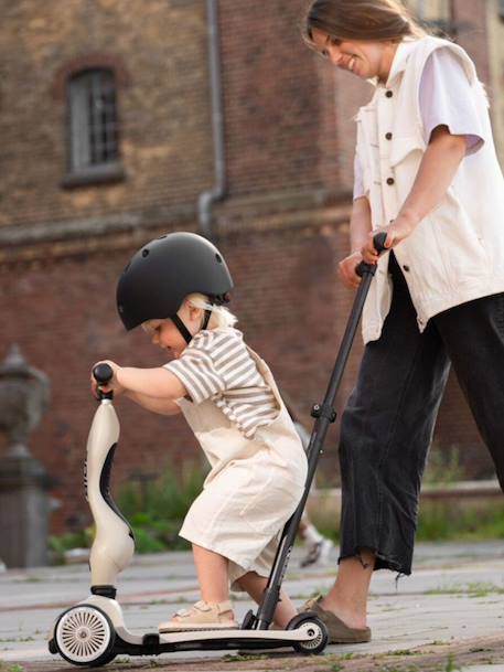 Trottinette évolutive Push and Go beige+bleu - vertbaudet enfant 