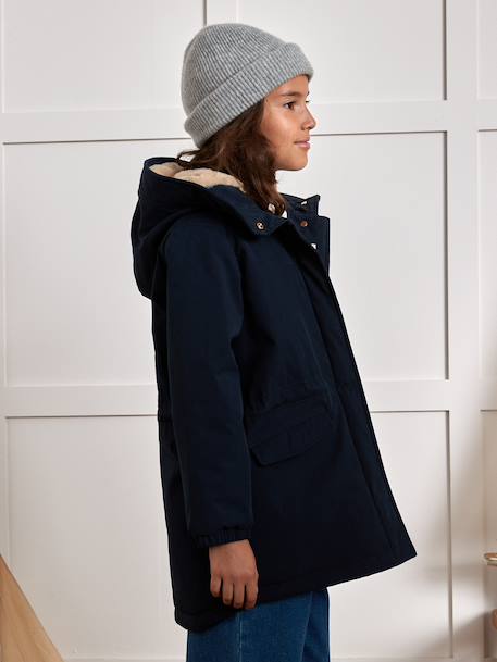 Parka chic rouge - vertbaudet enfant 