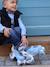 Rollers Quad learning bleu+rose - vertbaudet enfant 