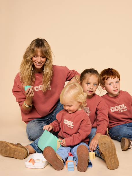Sweat manches longues homme Capsule Famille terracotta - vertbaudet enfant 