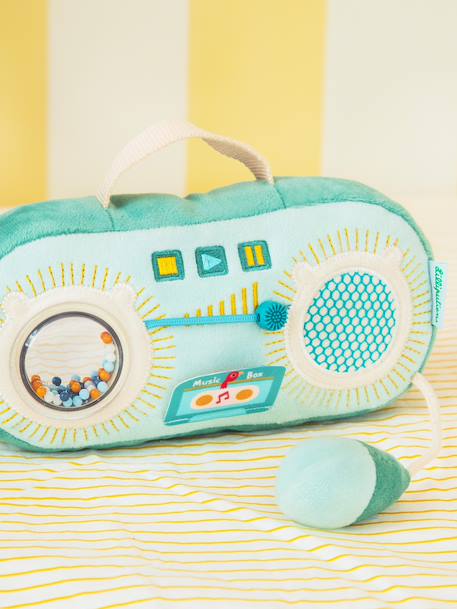 Geluidsradio LILLIPUTIEN groen+rozen - vertbaudet enfant 