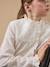 Cyrillus blouse met lange mouwen ecru - vertbaudet enfant 