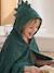 Serviette à capuche en coton vert anglais - vertbaudet enfant 