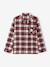 Herenpyjama van flanel rood - vertbaudet enfant 