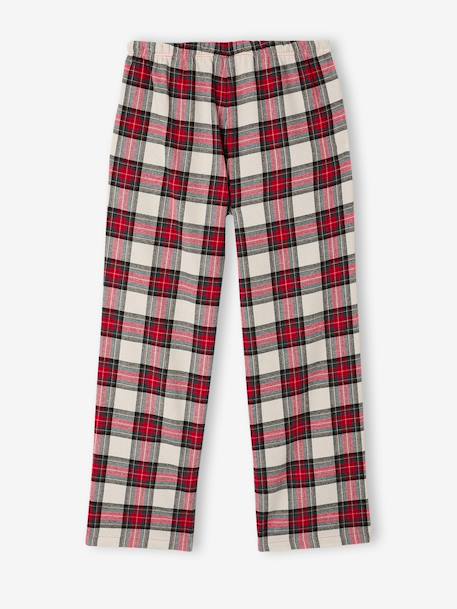 Pyjama homme flanelle Capsule Famille rouge - vertbaudet enfant 