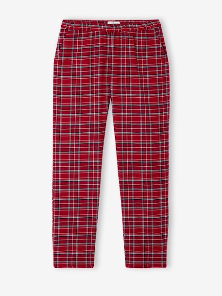 Herenkerstpyjama Capsule Familie rood - vertbaudet enfant 