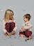 Meisjespyjama sweatshirt en flanel rood - vertbaudet enfant 