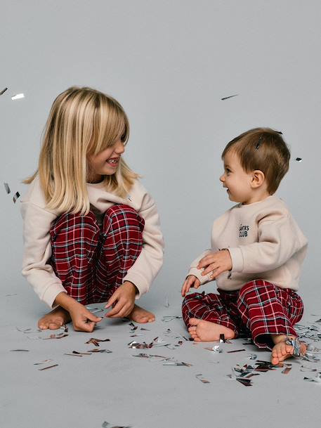 Pyjama Noël mixte Capsule famille rouge - vertbaudet enfant 