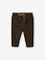 Babybroek van ribfluweel antraciet - vertbaudet enfant 