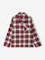Damespyjama van flanel Family Capsule rood - vertbaudet enfant 