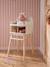 Chaise haute poupon feston en bois FSC® blanc - vertbaudet enfant 