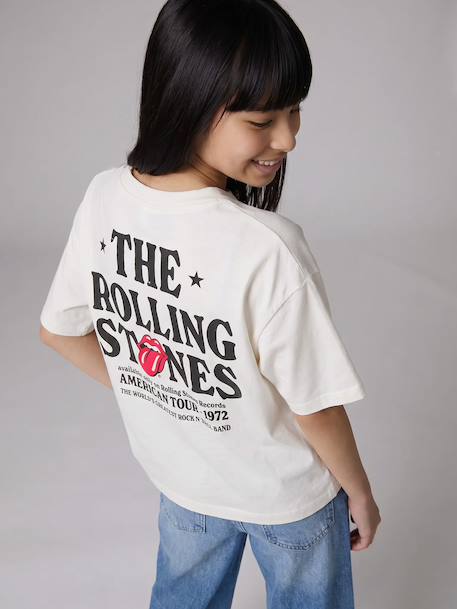 T-shirt Rolling Stones écru - vertbaudet enfant 