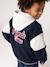 Teddyjack jongen met afneembare capuchon marineblauw - vertbaudet enfant 