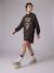Sweatjurk met capuchon ROLLING STONES antraciet - vertbaudet enfant 