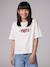 T-shirt Rolling Stones meisje ecru - vertbaudet enfant 