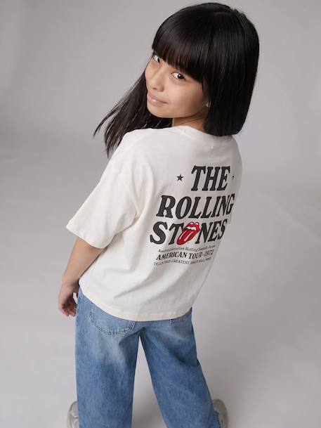 T-shirt Rolling Stones écru - vertbaudet enfant 